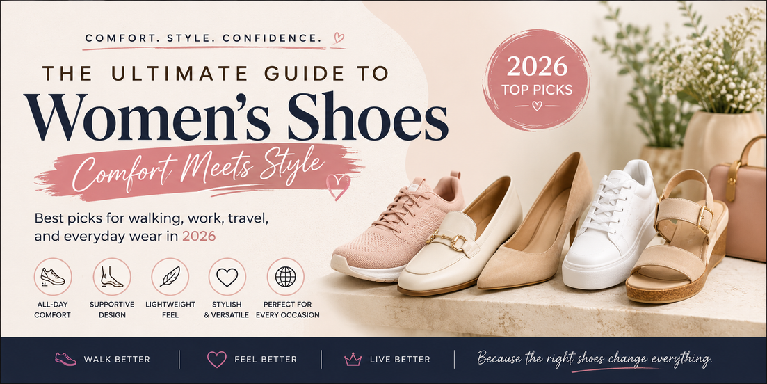 The Ultimate Guide to Comfortable Women’s Shoes in 2026: Best Styles for Work, Travel, Walking & Everyday Fashion