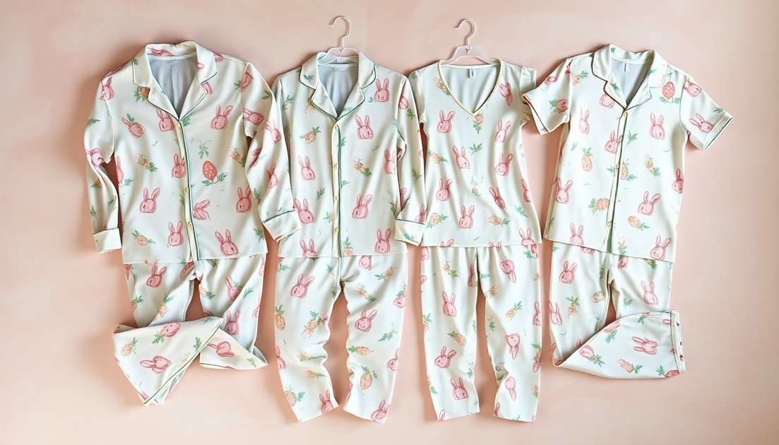 Embrace the Easter Spirit with Matching Family Pajamas