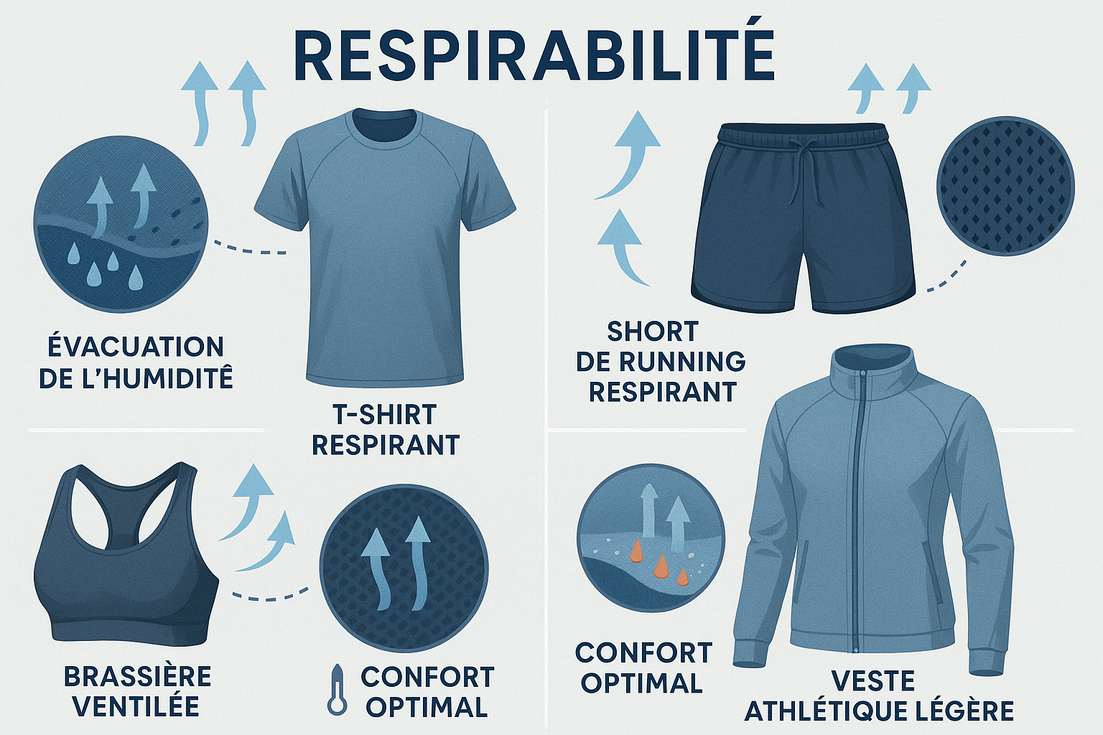 Vêtements de sport respirants : Guide pour bien les choisir - EX-STOCK Canada