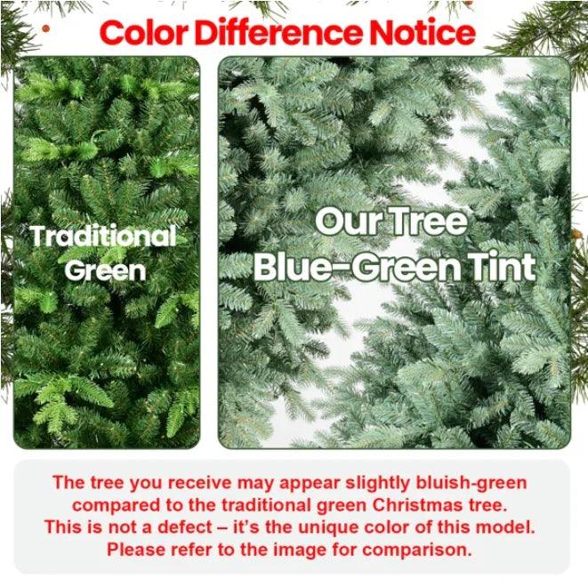 Artificial 5ft Blue Green Tint Christmas Tree EX-STOCK Canada