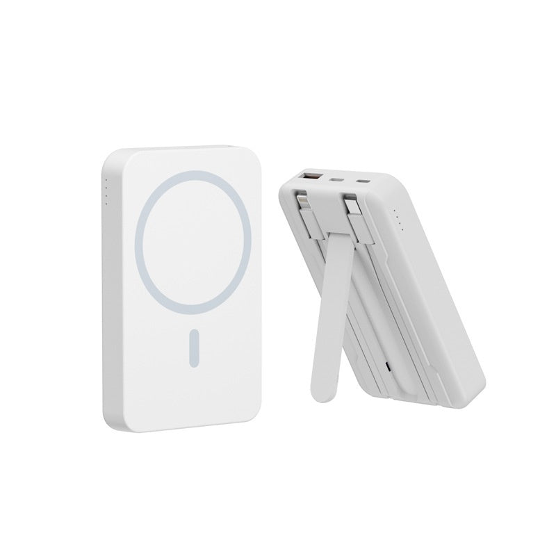 Magnetic Power Bank Mobile Power Supply Wireless Charger With Cable EX-STOCK Canada