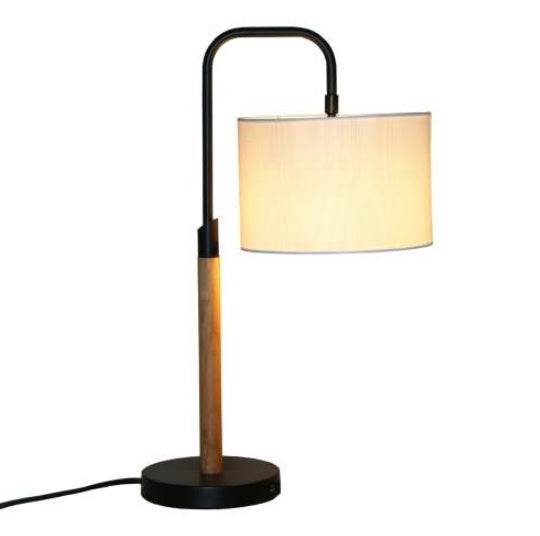 New Design Small Modern Stylish Desk Lamp In Stock In The United States,Easy To Install For Bedside Table Lamp, Night Light, Study Lamp, Arcus Paniz Simple Table Lamp With Cylinder Shade 110V - EX-STOCK Canada