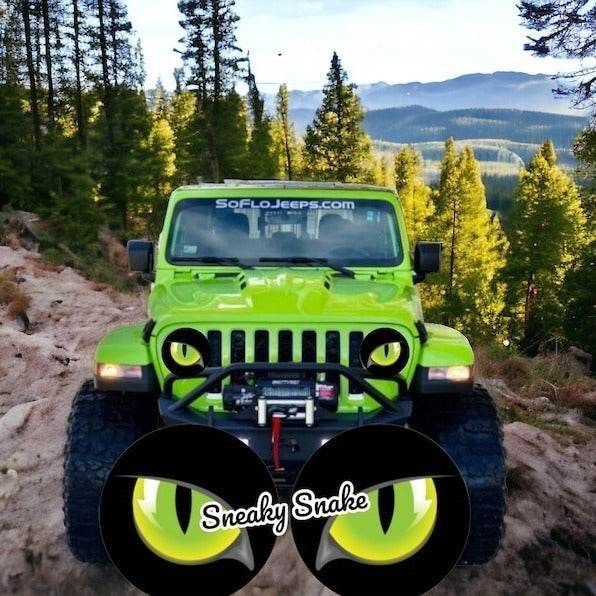 Car Headlight Decal Sticker - EX-STOCK Canada