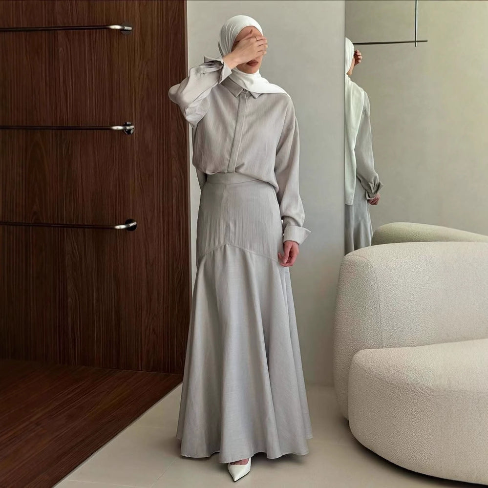 Completo con gonna Medio Oriente per donne arabe - EX-STOCK Canada