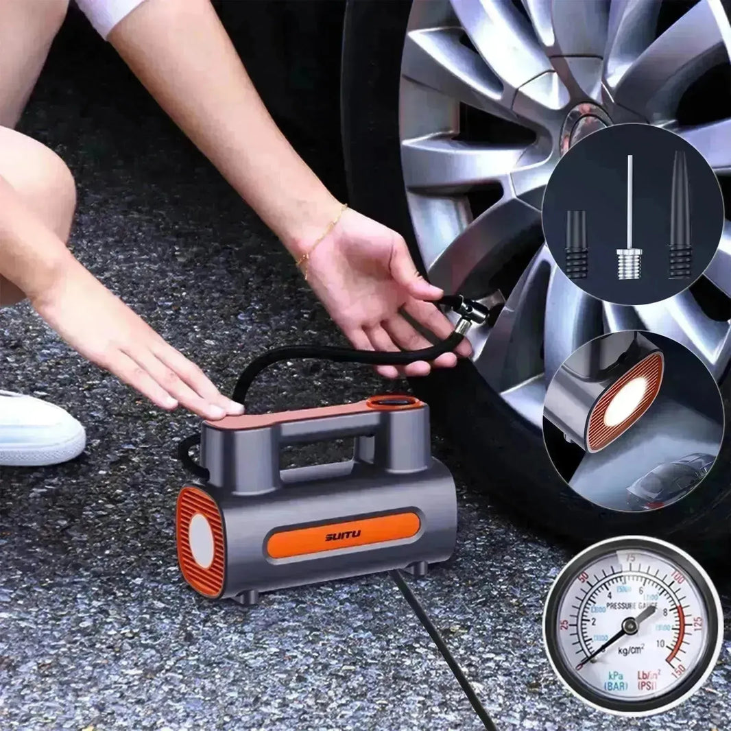 Infranteur de pneus 12V CC PORTABLE PORTABLE PUMPS DE TIRE AUTO AUTO ELECTRICALES POUR PEURES DE CAR