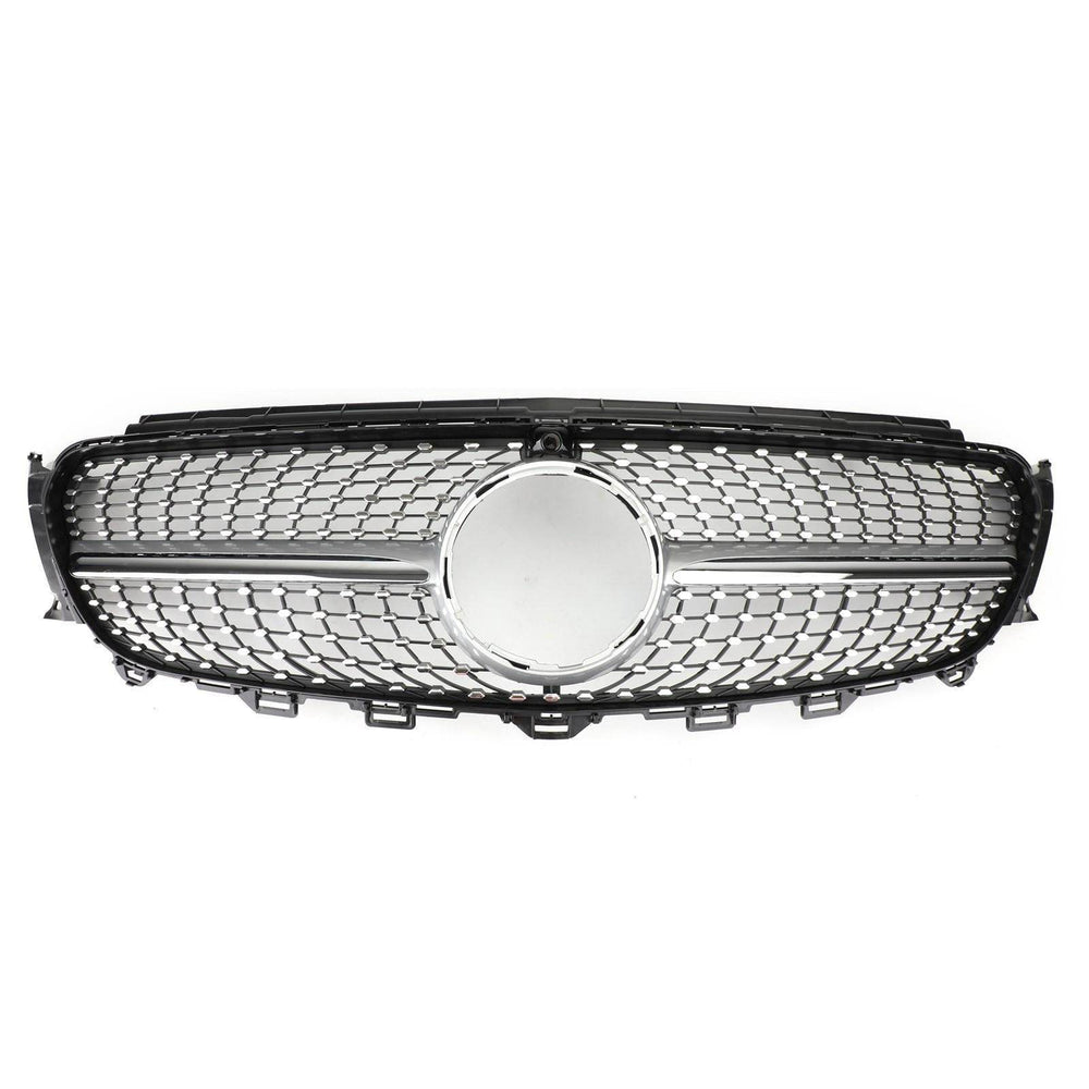 Diamond Silver Edge Front Grille For 2016 To 2019 Mercedes-Benz W213 E300 E400 - EX-STOCK Canada
