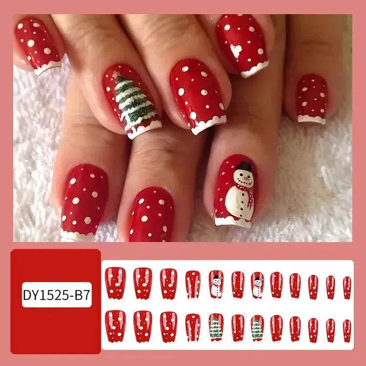 24pcs Christmas False Nail Decal stickers - EX-STOCK Canada