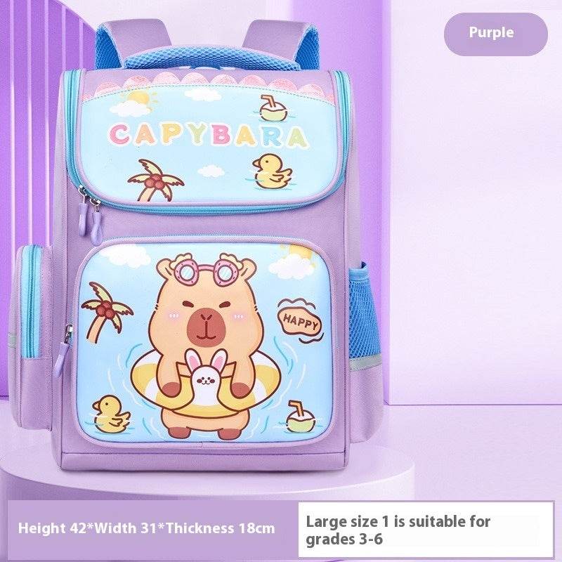 Capabala Kids Schoolbag – Large Capacity & Cute Design - EX-STOCK Canada