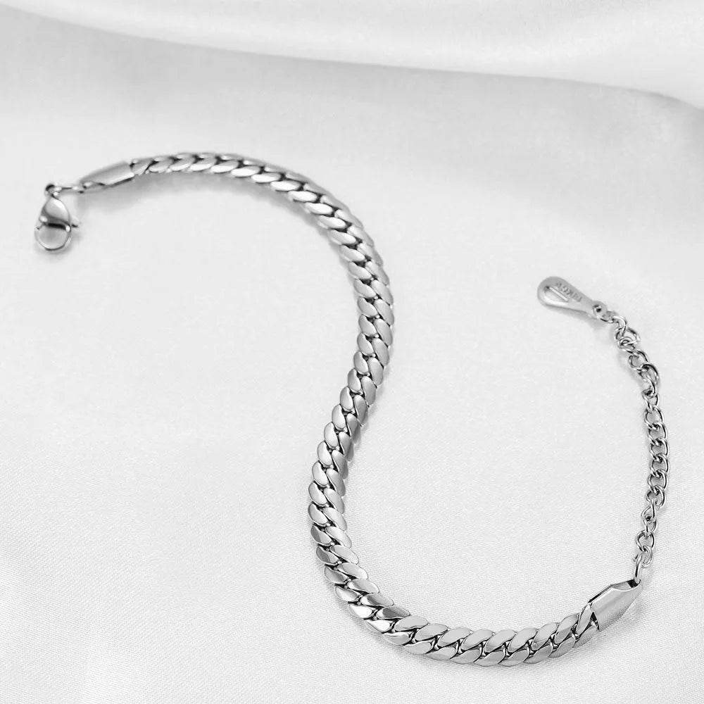 Fashion All-matching Cuban Link Chain Bracelet - EX-STOCK Canada