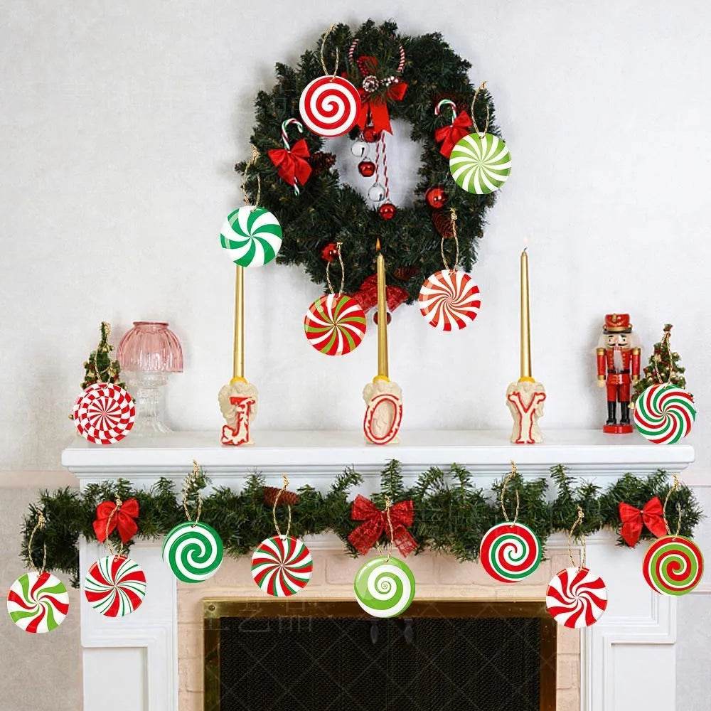 Christmas Party Christmas Tree Decorations Arrangement Candy Ornaments - EX-STOCK Canada