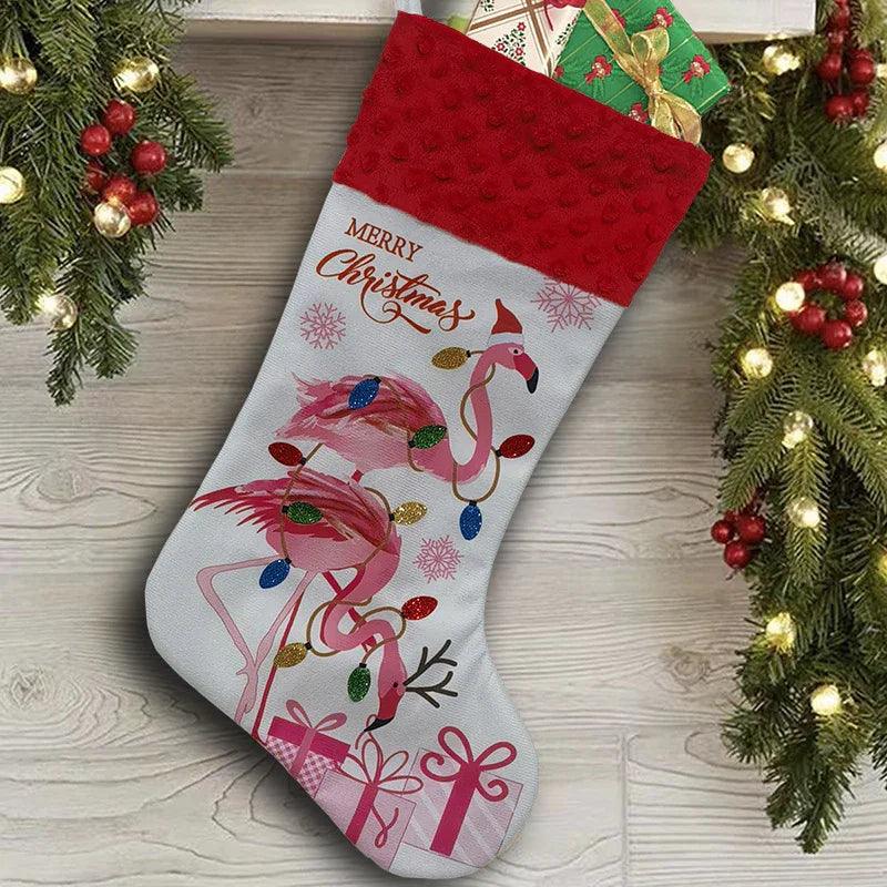 Calze di Natale Fenicottero Decorazione Festiva CiondoloEX-STOCK Canada