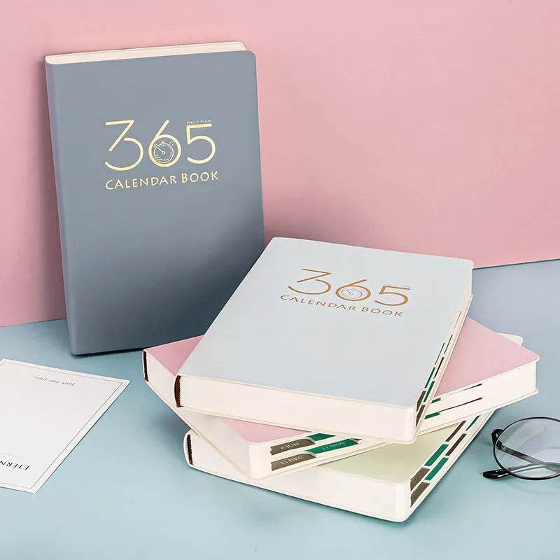 365-day Daily Planner Self-discipline And Clock-in Student Journal Notebook - EX-STOCK Canada