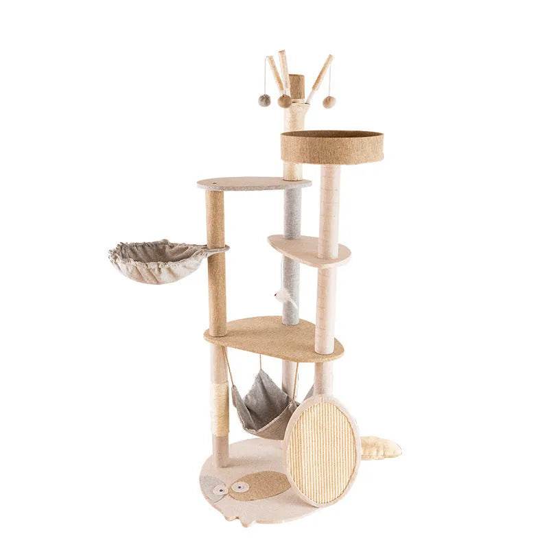 Cat Climbing Frame Large Integrated Shelf Cat Tree - EX-STOCK Canada