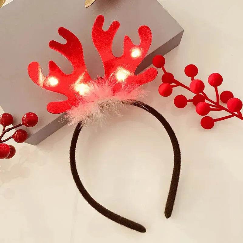 Christmas With Light Headband Snowflake Women's - EX-STOCK Canada