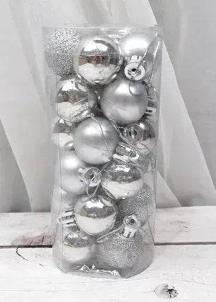 Christmas Decoration Shiny Matte Christmas Ball - EX-STOCK Canada