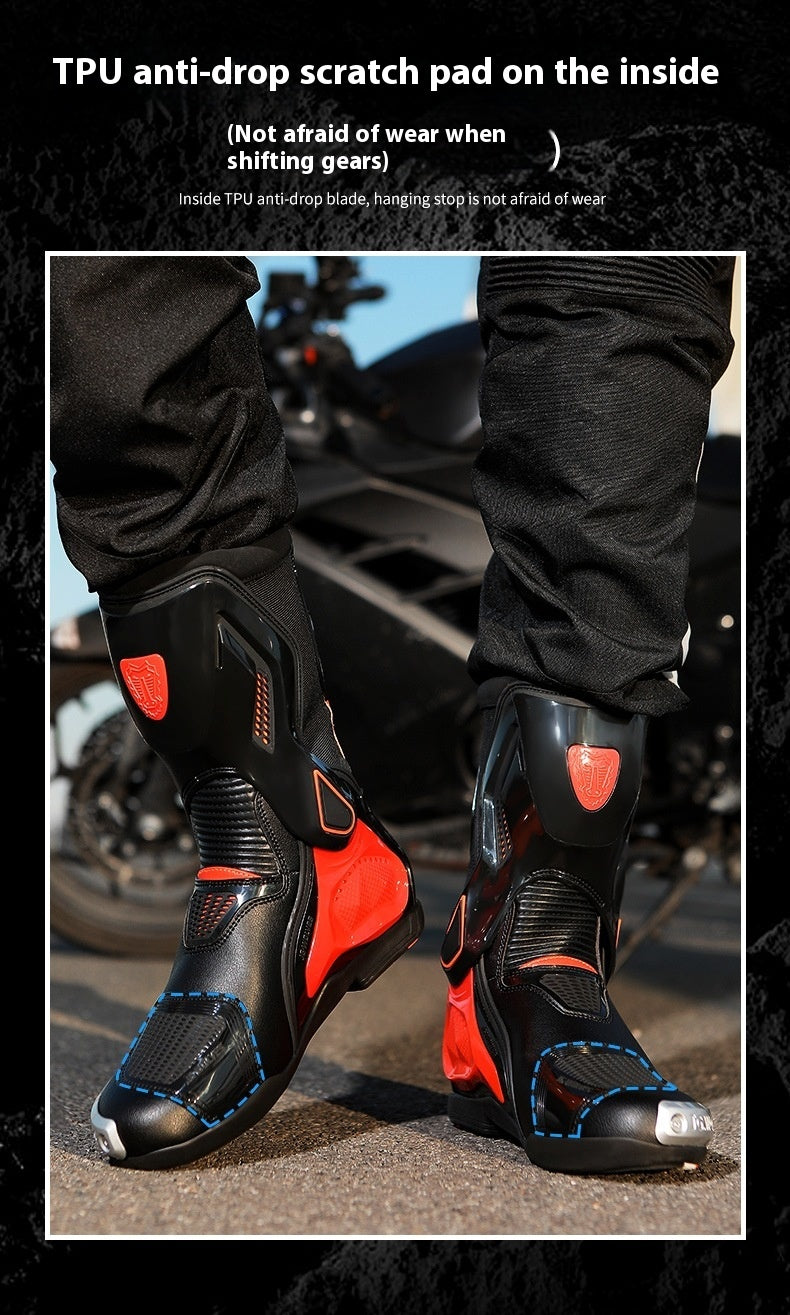 High-top All-round Protective Riding Shoes And Boots Non-slip Wear-resistant | EX-STOCK Canada | Detail 3