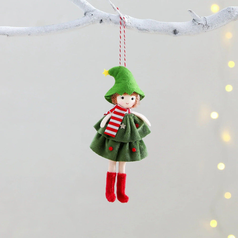 Christmas Cake Dress Girl Doll Angel Pendant EX-STOCK Canada