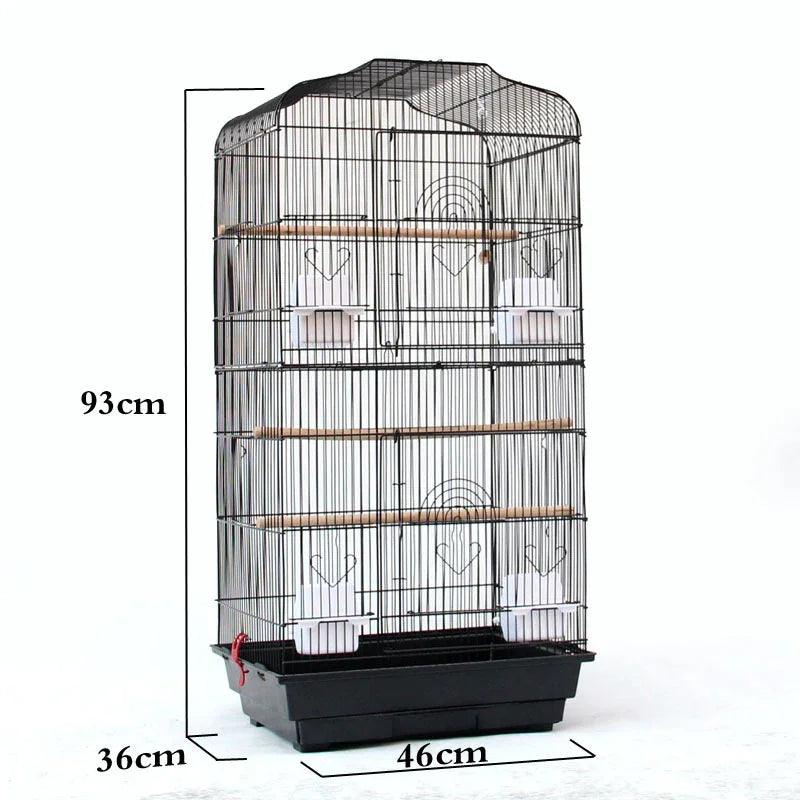 Cage à oiseaux portable en fil pour perroquet et animal de compagnieEX-STOCK Canada