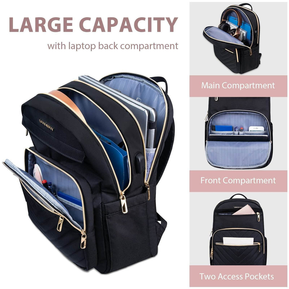 Plain Large Capacity College and High School Backpack - EX-STOCK Canada
