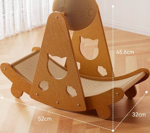 Creative Sisal Mat That Won't Shed Crumbs Cat Scratch Board - EX-STOCK Canada