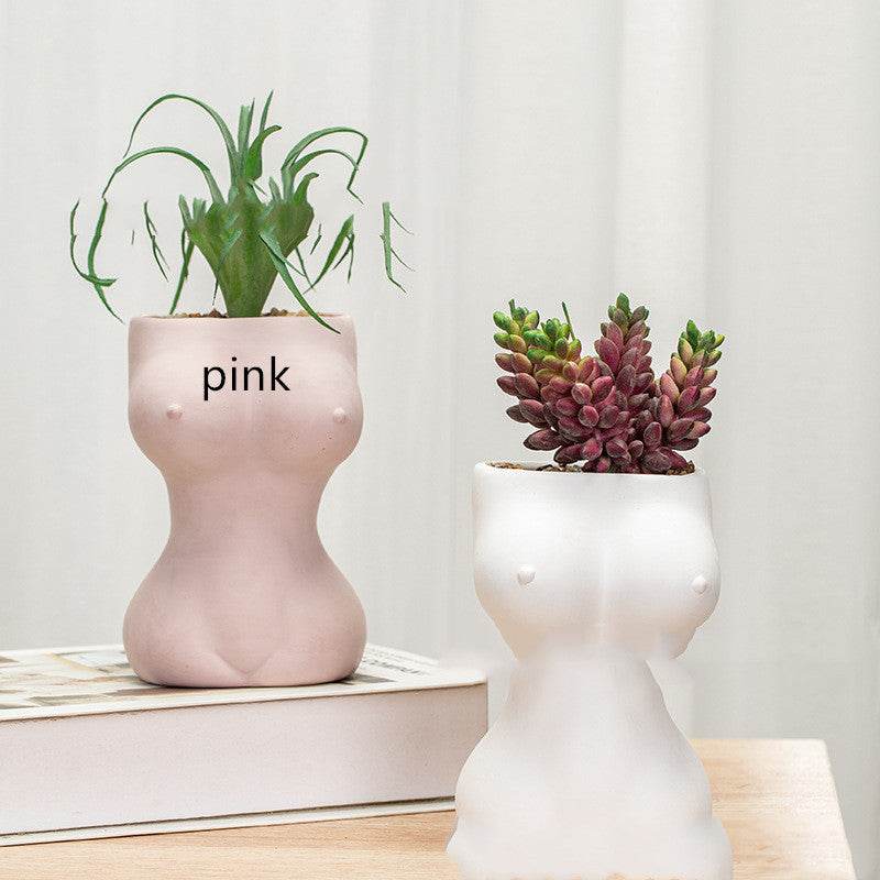 Flower Pots Decorative Ornaments Ceramic Crafts flower vase - EX-STOCK Canada