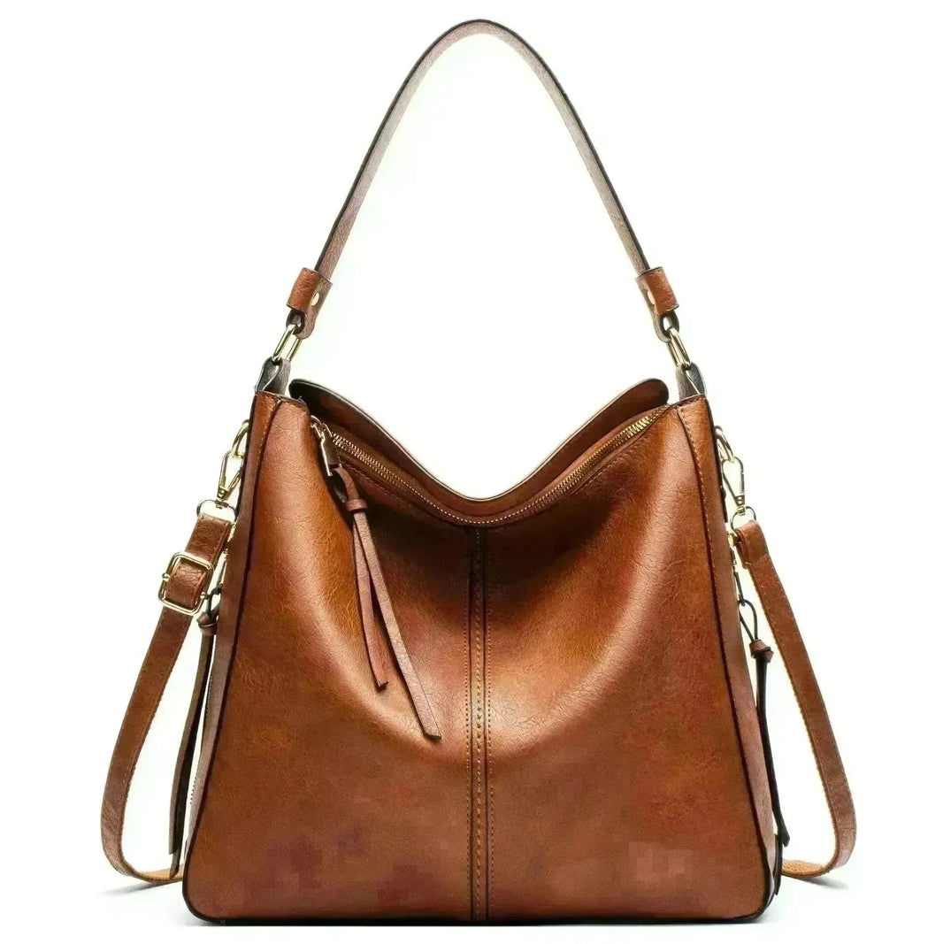 Women High Capacity PU Leather Handbags Fashion Commuting Crossbody Shoulder Hand Bag Shopping Totes - EX-STOCK CANADA
