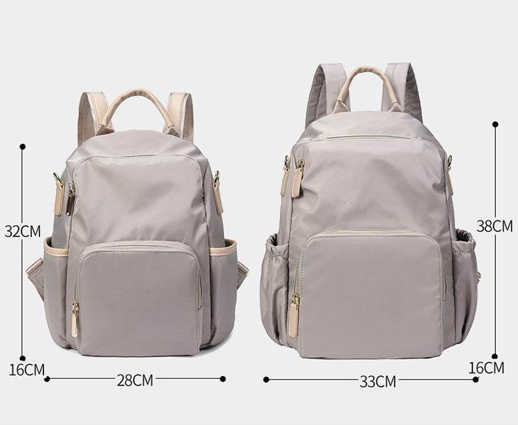 Unisex Portable Waterproof Plain color Backpack for school - EX-STOCK Canada