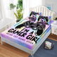 Fitted Sheet Duvet Cover Three-piece Gamepad Cool Mattress Cover EX-STOCK Canada