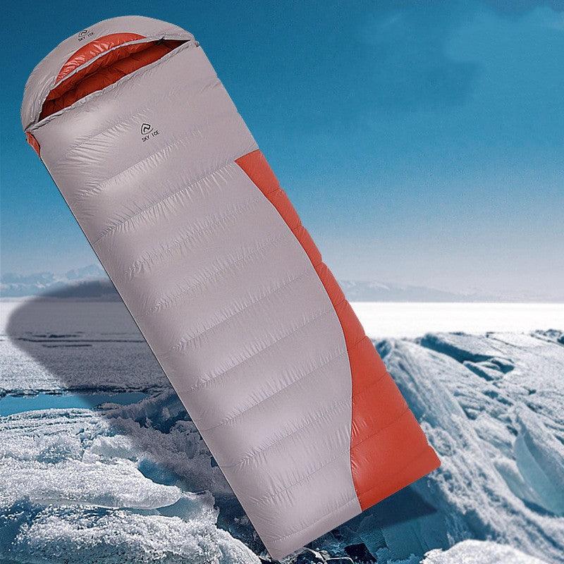 Saco de dormir de plumas en forma de sobre para acampar al aire libreEX-STOCK Canada