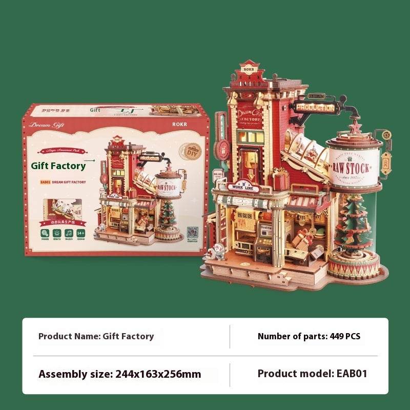 3D Puzzle Wooden Assembly Block Toy EX-STOCK Canada