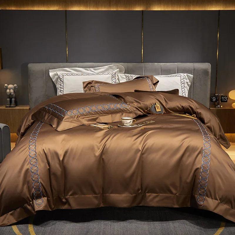 120 Pillow Cotton Four Piece Luxury Pure Cotton Duvet Cover EX-STOCK Canada