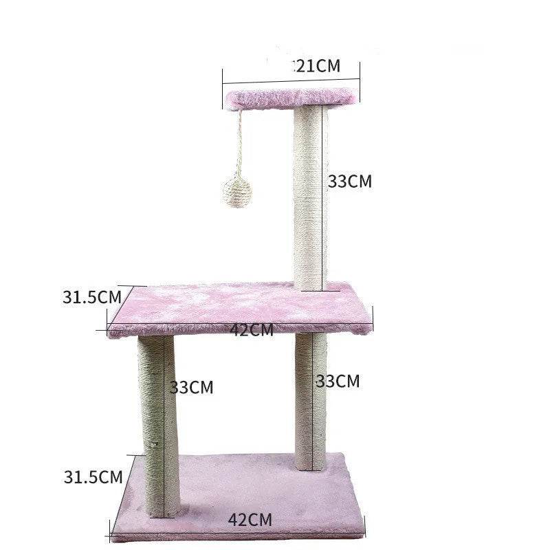 Cat Climbing Frame Litter Tree Integrated Grab - EX-STOCK Canada