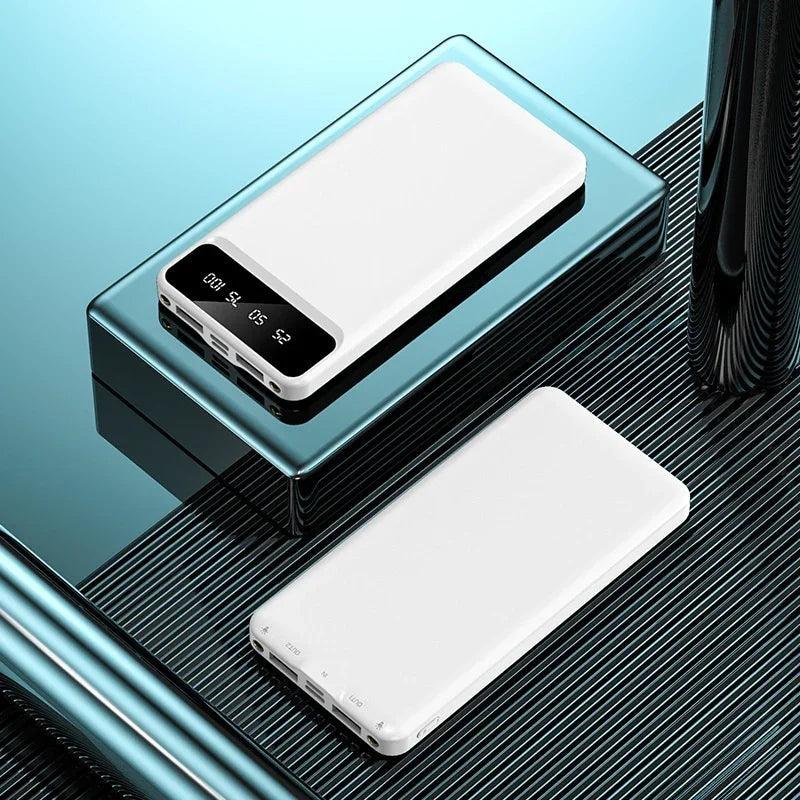 Charge rapide avec batterie externe câble 20000 MA grande capacité d'alimentation mobileEX-STOCK Canada