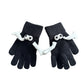 Couple Magnetic Warm Gloves Cute Doll Hand Gloves EX-STOCK Canada