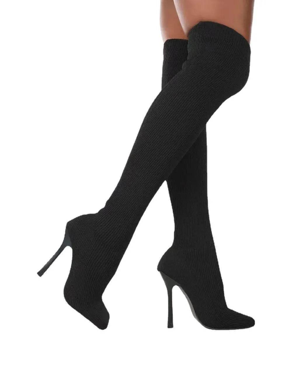 Thigh High Boots Women Over The Knee Long Boots Fashion Shoes - EX-STOCK Canada