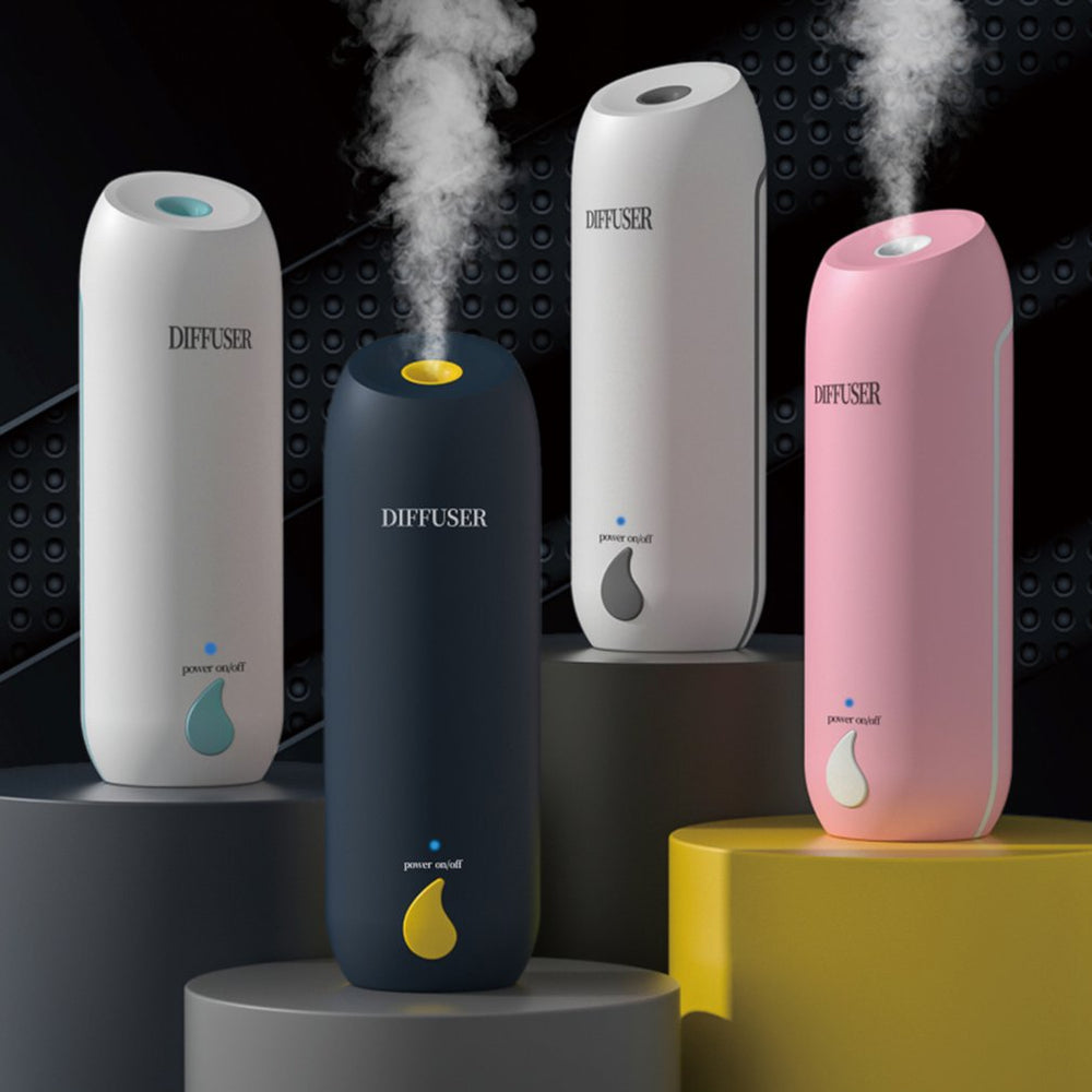 آلة العلاج بالعطور بسعة 50 مل، رش أوتوماتيكي مؤقت للعطور، آلة عطر منزلية، مزيل روائح للحمام، موزع لتنقية الهواء - EX-STOCK Canada