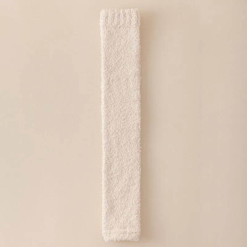 Winter Warm Plush Socks Women Dual-purpose Protection Heel And Knee Sock For Olds - EX-STOCK Canada