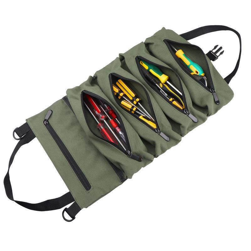 Car 16 Ann Canvas Tool Hanging Bag Car Storage Bag Electrician Bag Hardware Car Tool Bag - EX-STOCK Canada