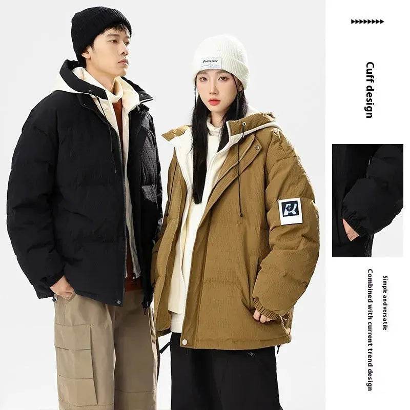 Street Hip pop style Thick Oversized Duck Down Jacket Unisex - EX-STOCK Canada