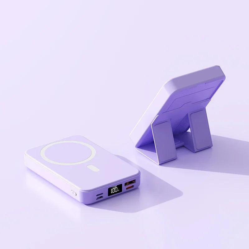 Power Bank Wireless Magnetico con SupportoEX-STOCK Canada
