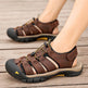 Top Layer Leather Plus Size Men's Beach Sandals  EX-STOCK CANADA