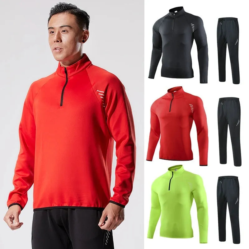 Half Zipper Workout Outdoor Running Quick-drying Clothes - EX-STOCK CANADA
