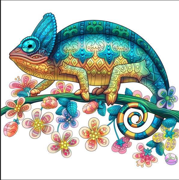 Each Piece Is Animal Shaped Christmas Gift Colorful Elephant Turtle Wooden Jigsaw Puzzles - EX-STOCK Canada