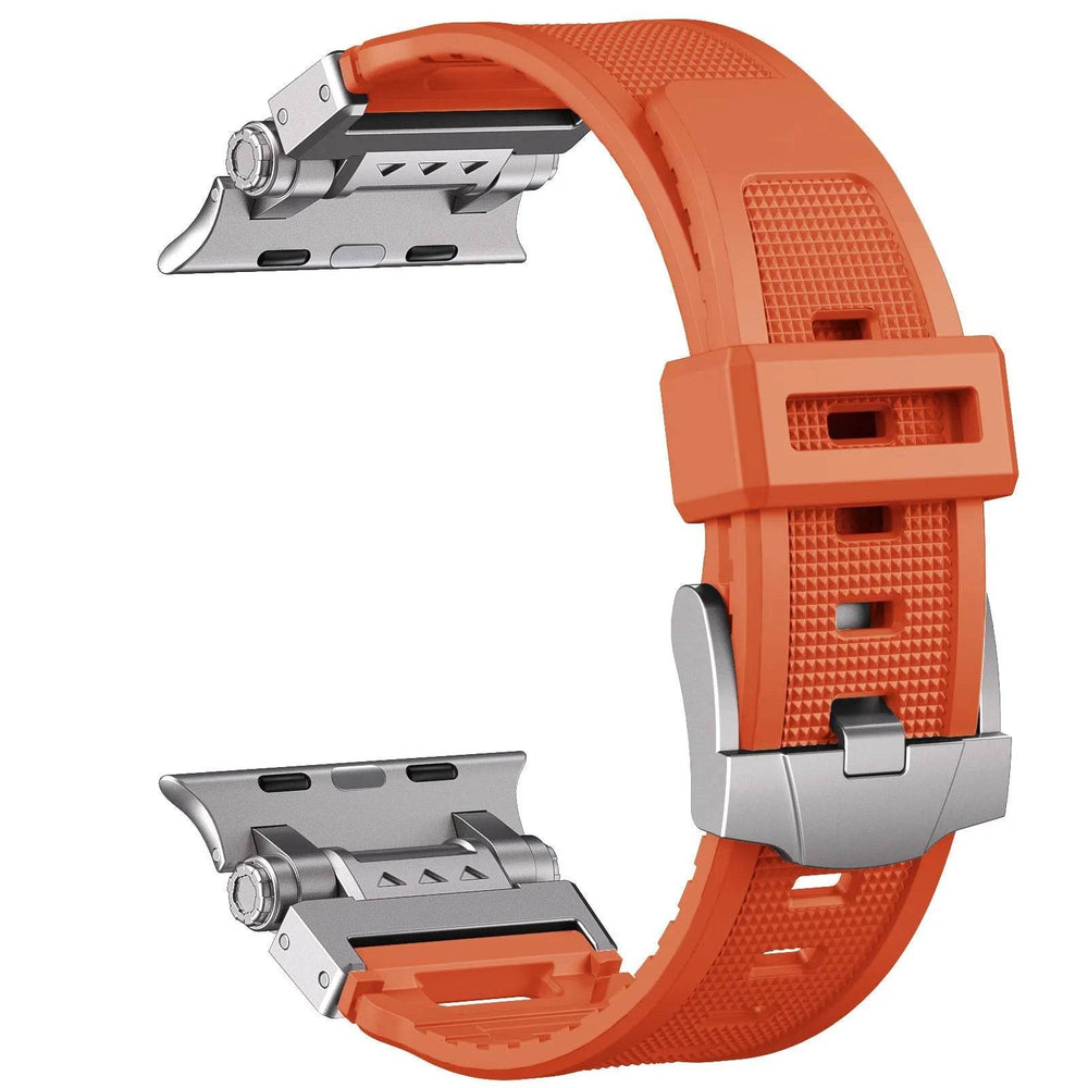 High End Metal And Silicone Watch Strap - EX-STOCK Canada