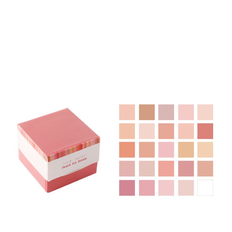Solid Color Sticky Note Wallet Base Non-sticky Post-it Notes