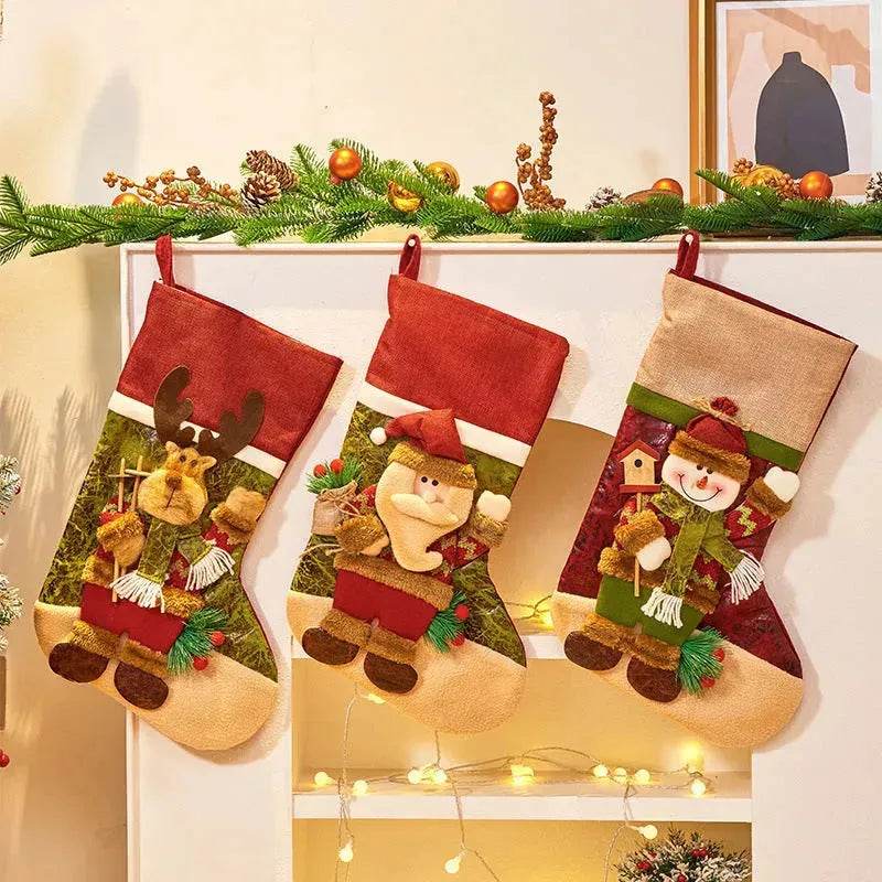 Christmas Decorations Large Cartoon Candy Bag - EX-STOCK Canada
