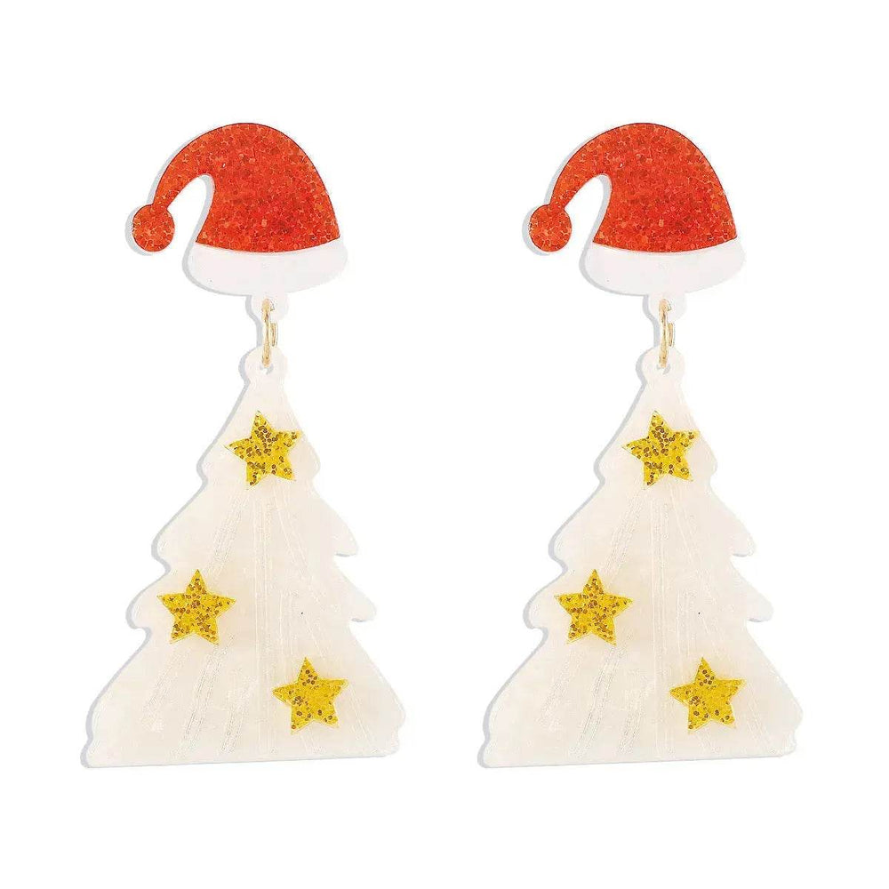 Creative Niche Fashion Temperament Trendy Festive Acrylic Earrings - EX-STOCK Canada