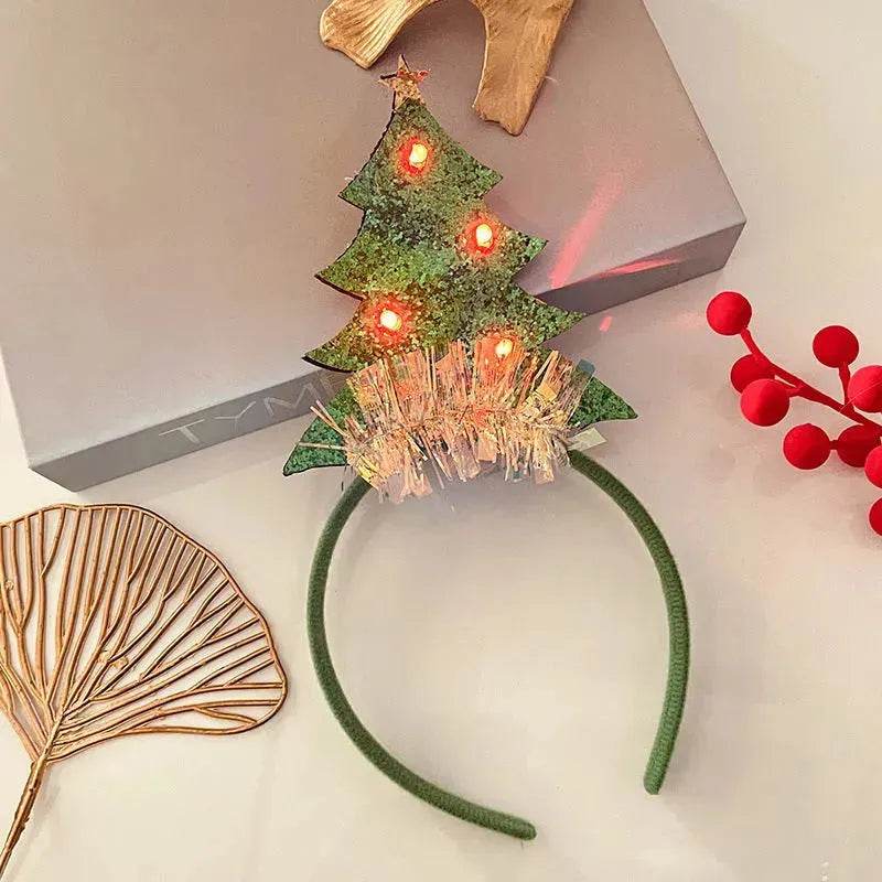 Christmas With Light Headband Snowflake Women's - EX-STOCK Canada