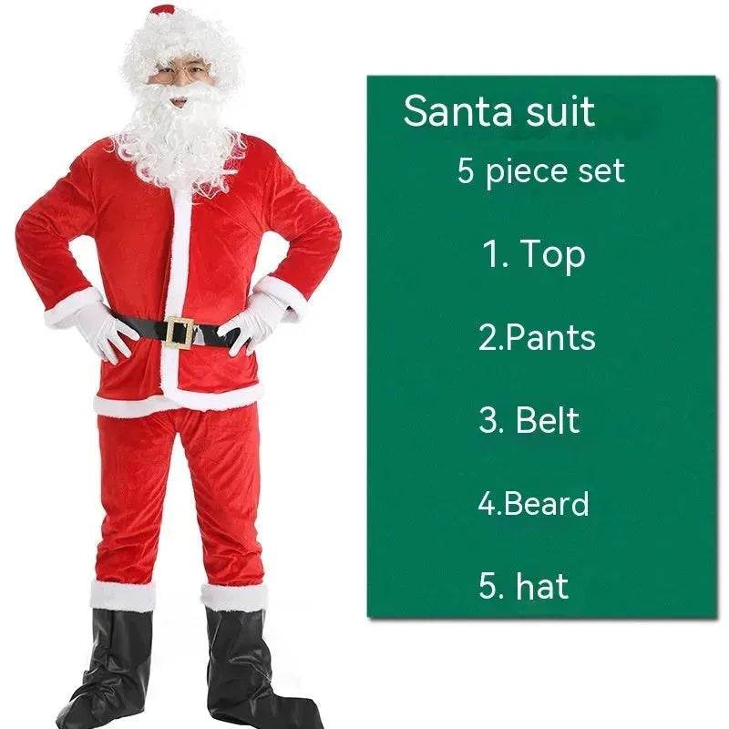 Christmas Costume Men's And Women's Clothing Full Set Performance Costume - EX-STOCK Canada
