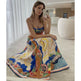 Elegant Ladies Spaghetti strap Vacation Resort Boho Floral Summer Maxi dress - EX-STOCK Canada